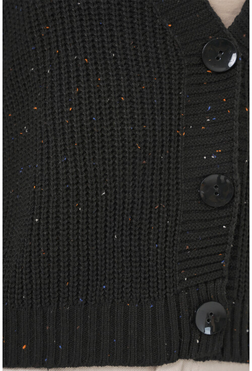 Kadın Crop Triko Hırka 15955