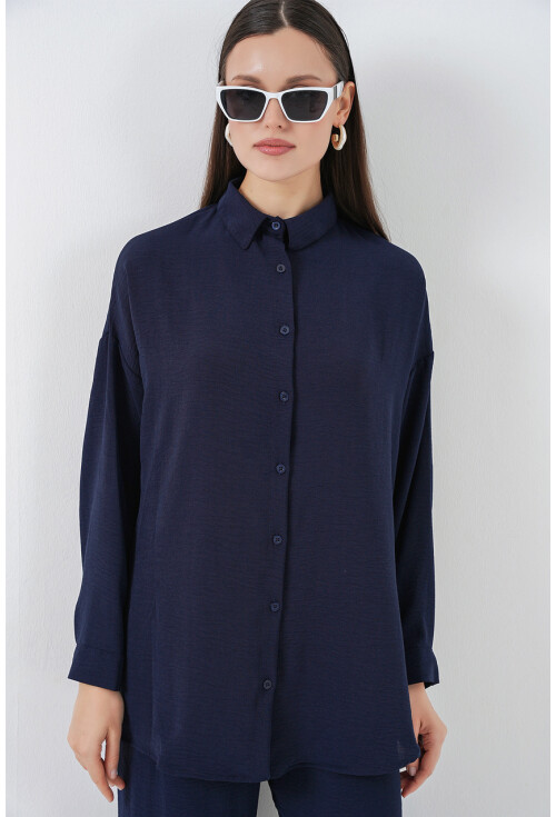 Kadın Gömlek Pantolon İkili Takım 30063