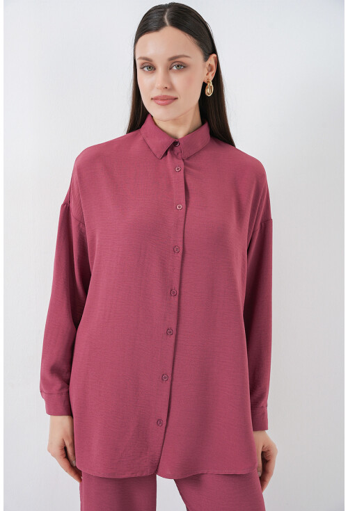 Kadın Gömlek Pantolon İkili Takım 30063