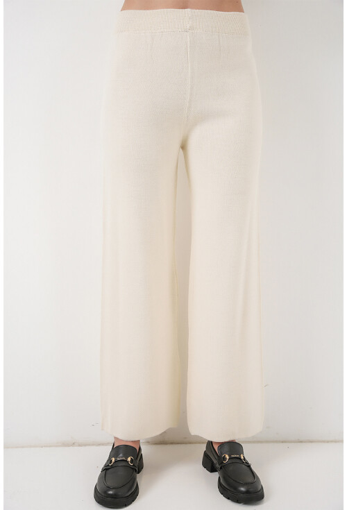 Kadın Hırka Pantolon Triko İkili Takım 15956