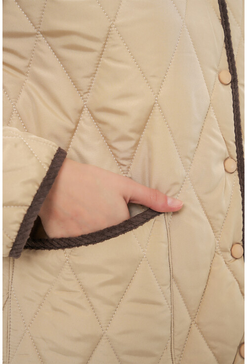 Kadın Kapitone Oversize Mont 5226