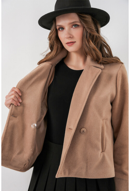 Kadın Kaşe Ceket 0725