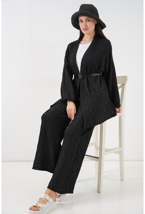 Kadın Kimono Pantolon İkili Takım 30078