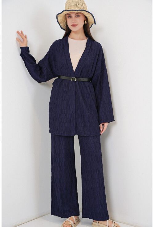 Kadın Kimono Pantolon İkili Takım 30078