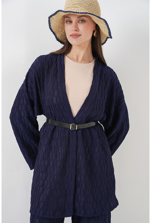 Kadın Kimono Pantolon İkili Takım 30078