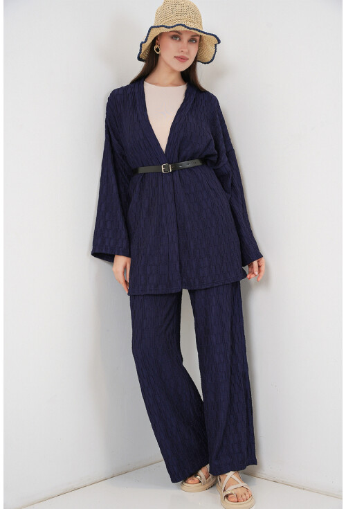 Kadın Kimono Pantolon İkili Takım 30078