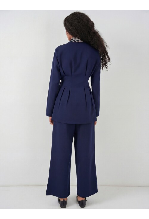 Kadın Kimono Pantolon Kumaş Takım 30054