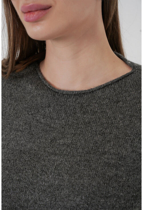 Kadın Kısa Kol Triko Elbise 15950