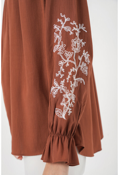 Kadın Nakışlı Örme Bluz 941