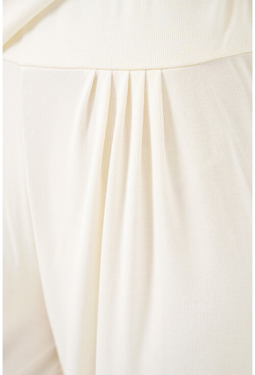 Kadın Örme Bluz Pantolon İkili Takım 30085