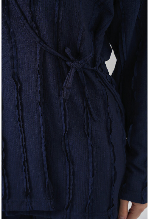 Kadın Örme Kimono Pantolon İkili Takım 30067