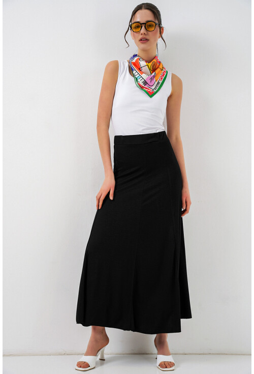 Kadın Örme Uzun Etek 8073