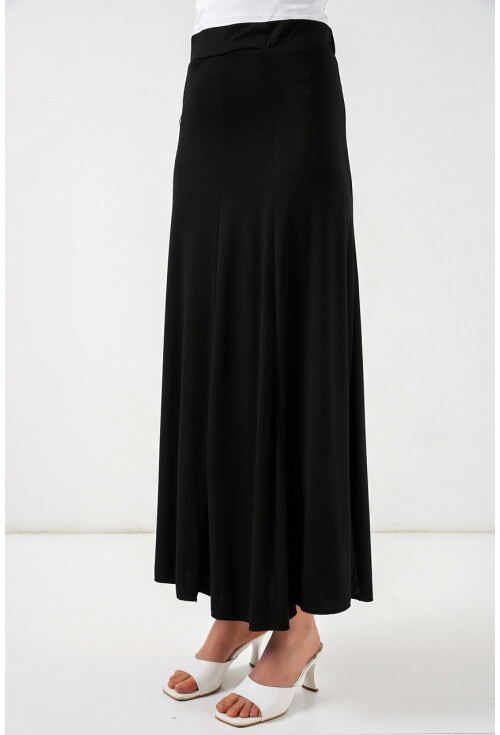 Kadın Örme Uzun Etek 8073