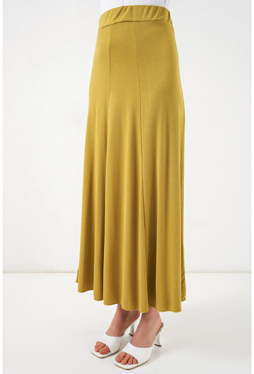 Kadın Örme Uzun Etek 8073