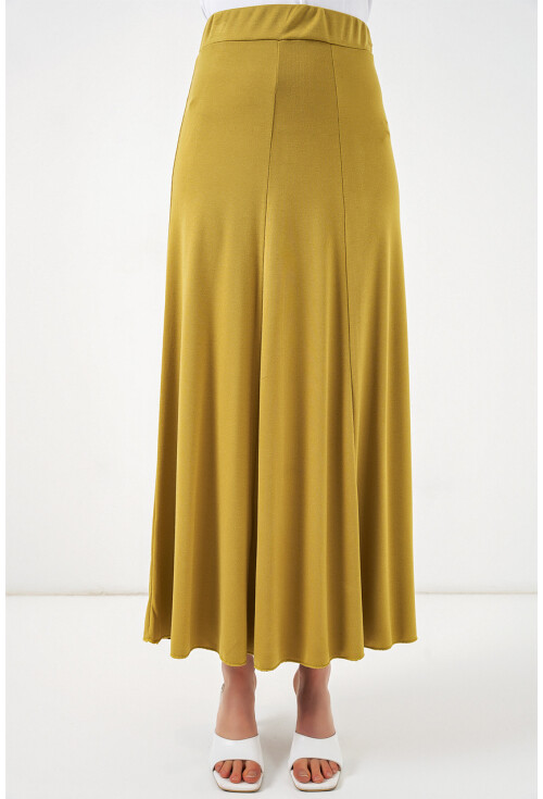 Kadın Örme Uzun Etek 8073