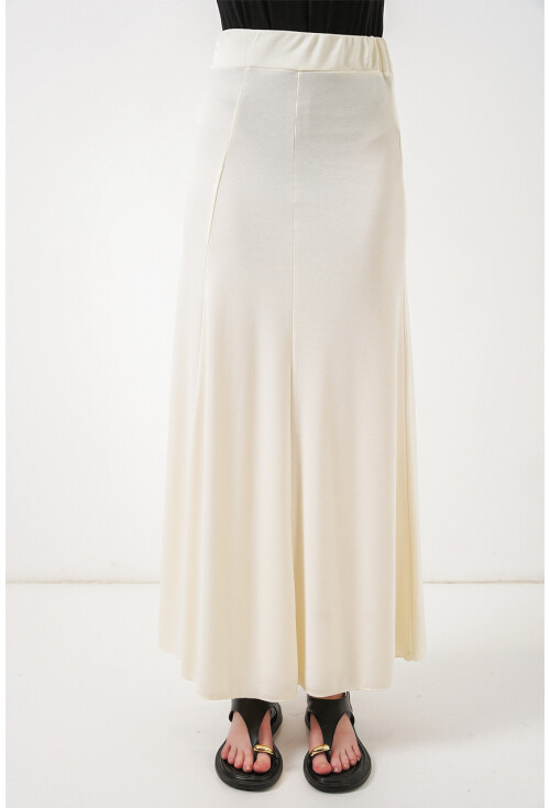 Kadın Örme Uzun Etek 8073