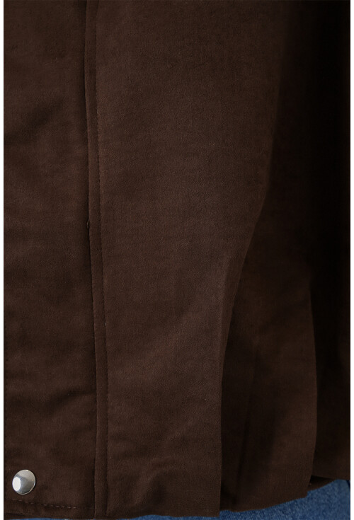 Kadın Oversize Deri Ceket 1055