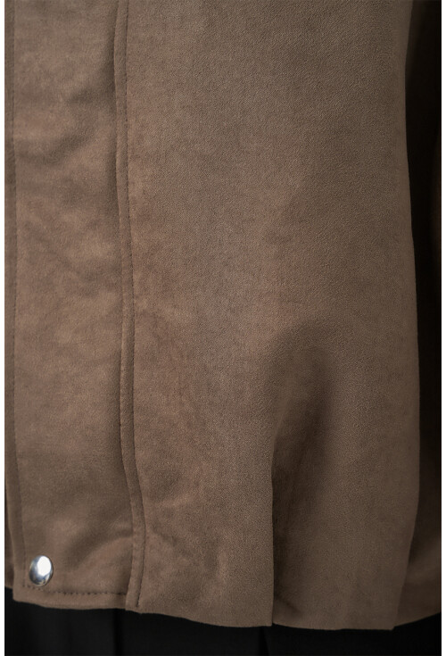 Kadın Oversize Deri Ceket 1055