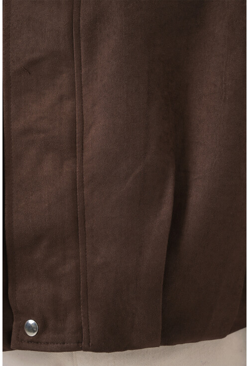 Kadın Oversize Deri Ceket 1055