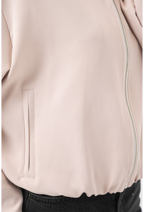 Kadın Oversize Fermuarlı Ceket 0735