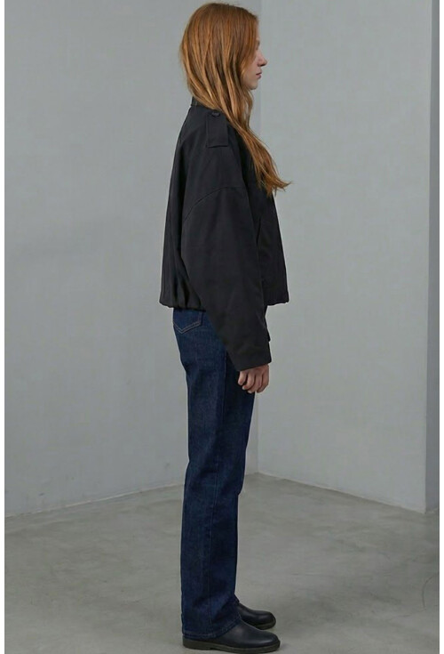 Kadın Oversize Kısa Ceket 0732