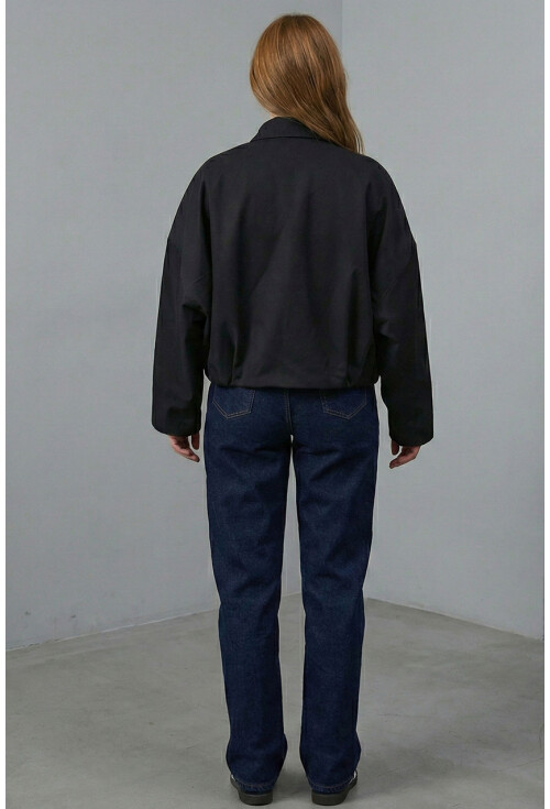 Kadın Oversize Kısa Ceket 0732