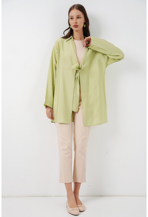 Kadın Salaş Bağcıklı Kimono 5981