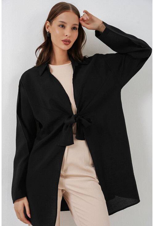 Kadın Salaş Bağcıklı Kimono 5981