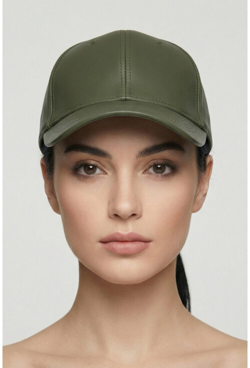 Kadın Suni Deri Şapka 010195