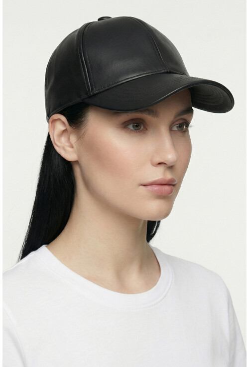 Kadın Suni Deri Şapka 010195