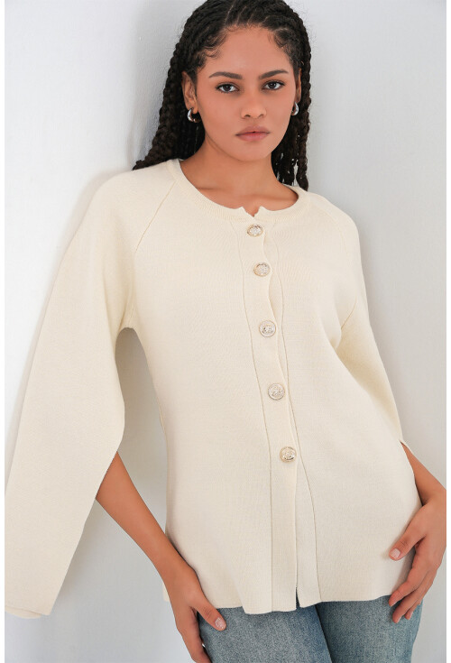 Kadın Triko Panço Hırka 15965