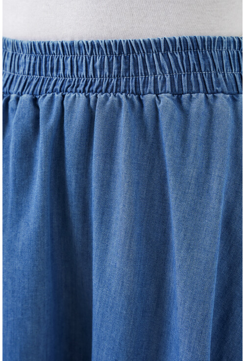 Kadın Uzun Kot Etek 8062