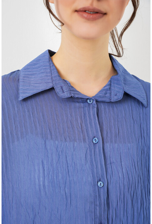 Kadın Uzun Oversize Gömlek 20320