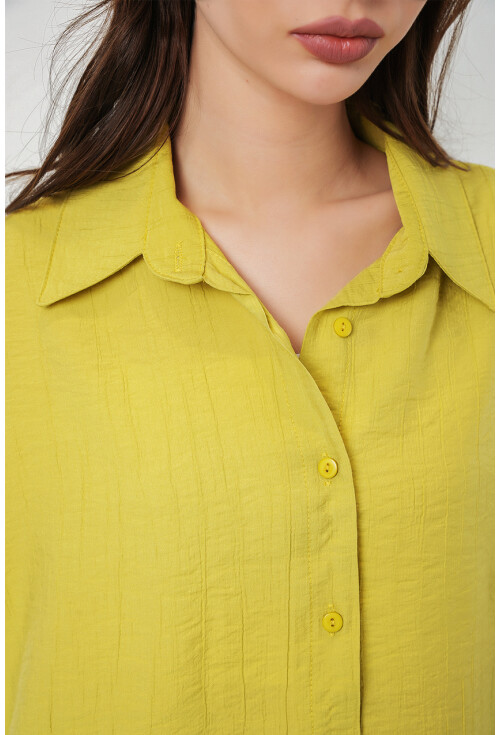 Kadın Uzun Oversize Gömlek 20334