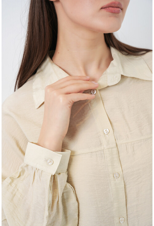 Kadın Uzun Oversize Gömlek 5965