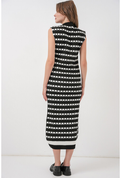 Kadın Uzun Triko Süveter 15961