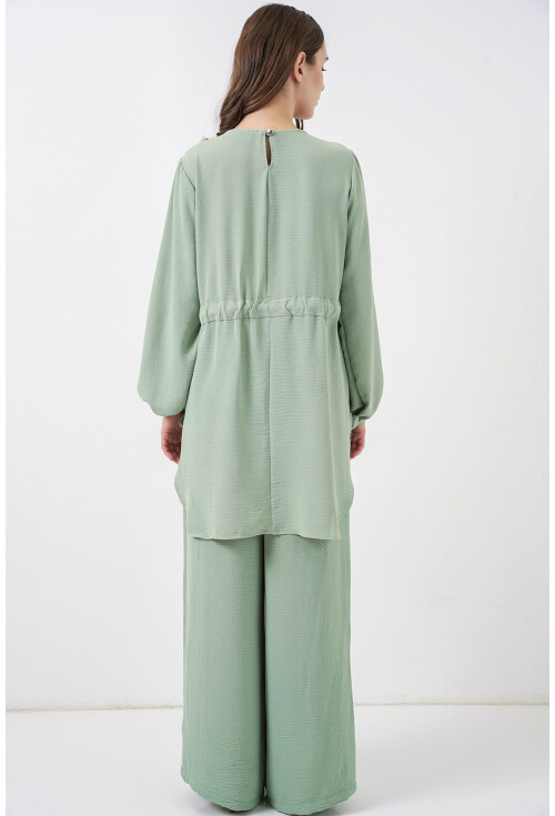 Kadın Uzun Tunik Pantolon İkili Takım 6719