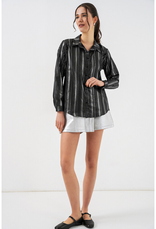 Womens Shirt With Foil Pattern 20253