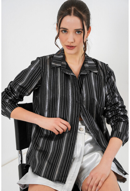 Womens Shirt With Foil Pattern 20253