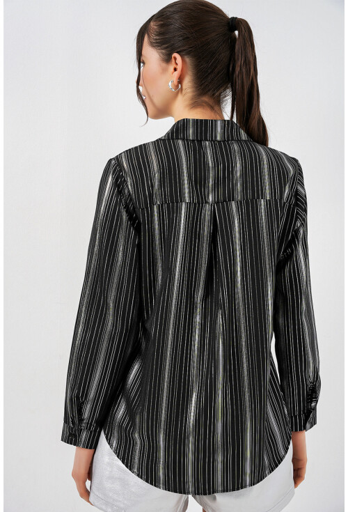 Womens Shirt With Foil Pattern 20253