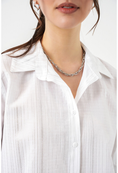 Womens Shirt With Foil Pattern 20253