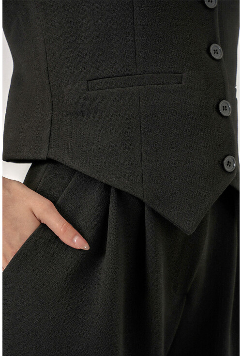 Kadın Yelek Pantolon İkili Takım 30091