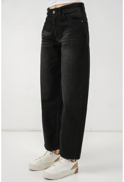 Kadın Yüksek Bel Kot Pantolon 30081