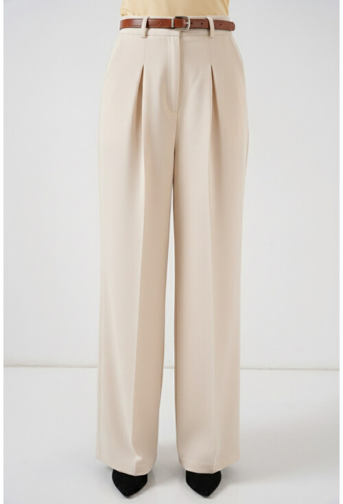 Kadın Yüksek Bel Palazzo Pantolon 30051