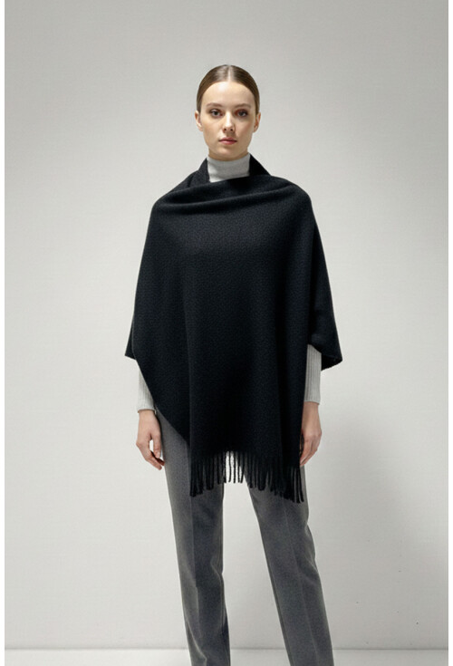 Kadın Yumuşak Dokulu Kalın Şal Atkı 15951