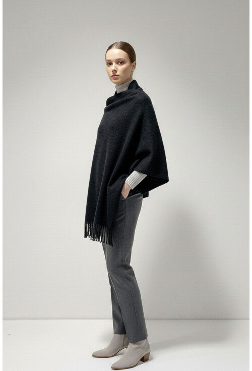 Kadın Yumuşak Dokulu Kalın Şal Atkı 15951