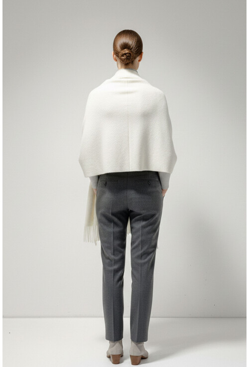 Kadın Yumuşak Dokulu Kalın Şal Atkı 15951