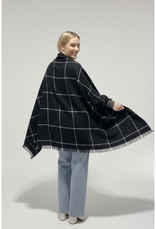 Kadın Yumuşak Dokulu Kalın Şal Atkı 15951