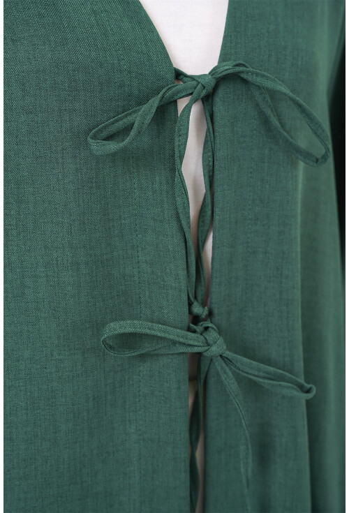 Keten Tesettür Kimono 5968