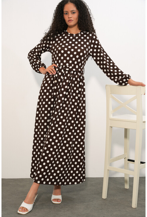 1525 Knit Hijab Dress
